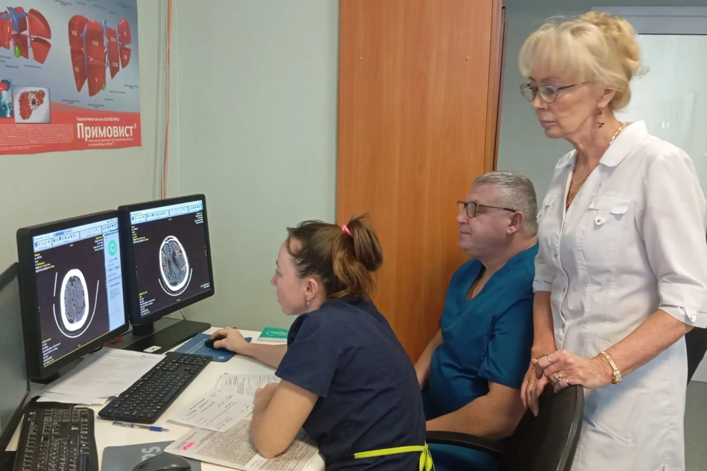 Врачи Городской больницы Каменска-Уральского за сутки полностью восстановили 53-летнего мужчину после обширного инсульта